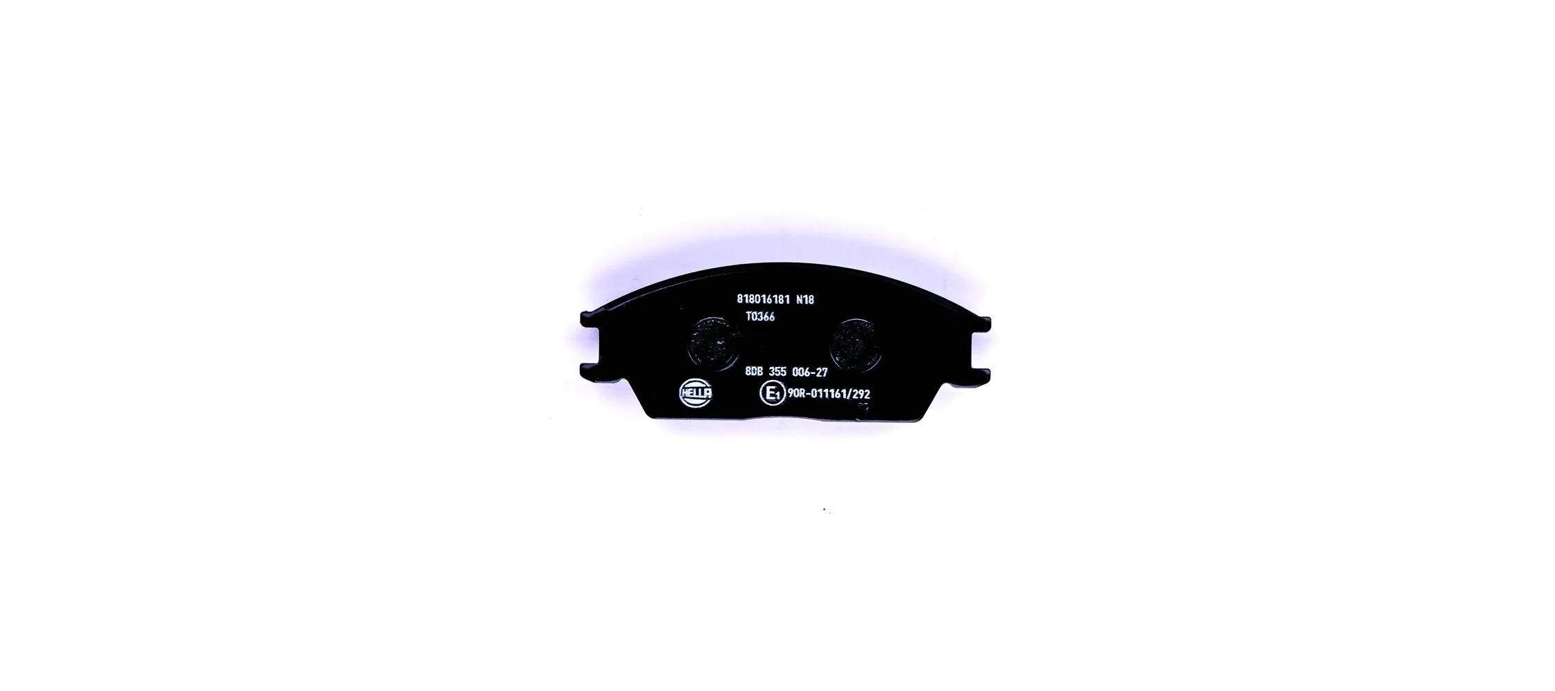 8DB355006271 HELLA Передні гальмівні колодки