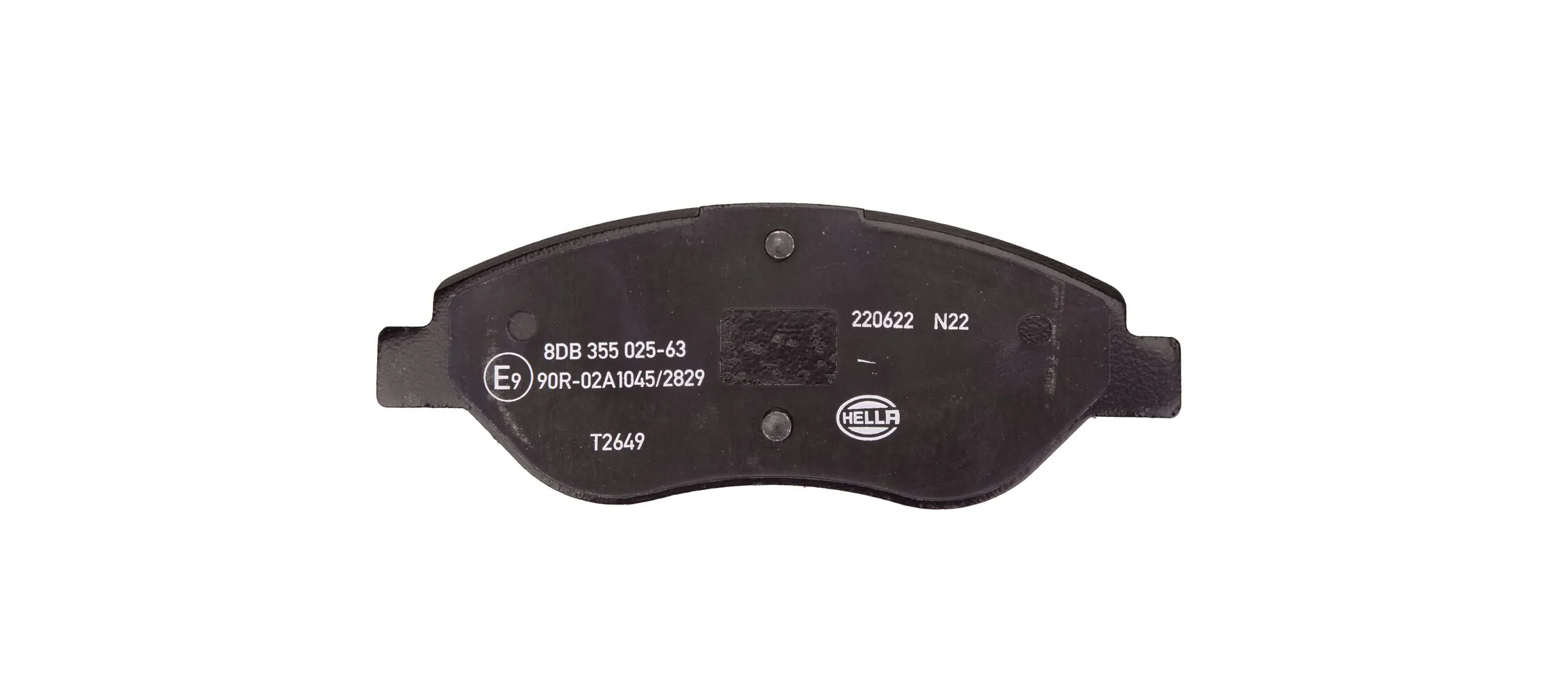 Передні тормозні колодки 1681163480 Peugeot/Citroen