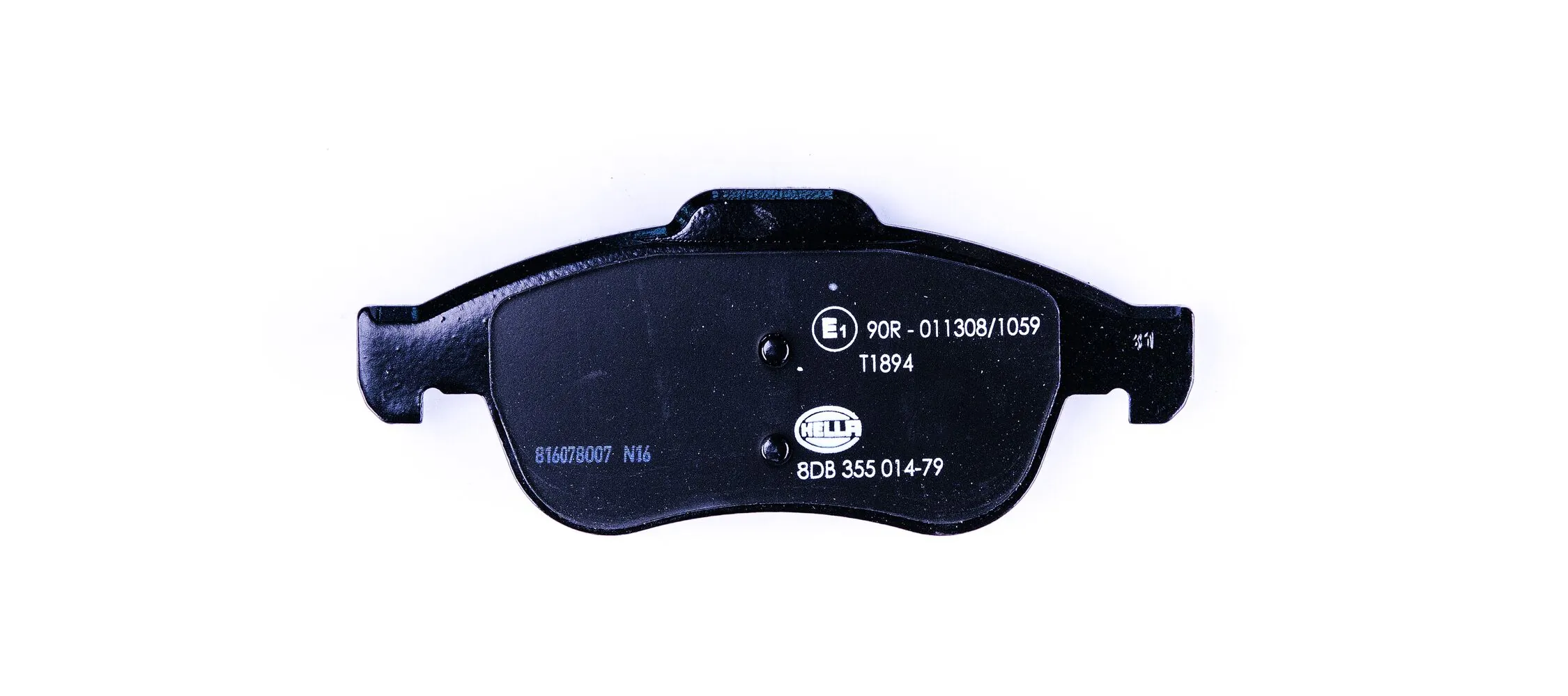 8DB355014791 HELLA Передні гальмівні колодки