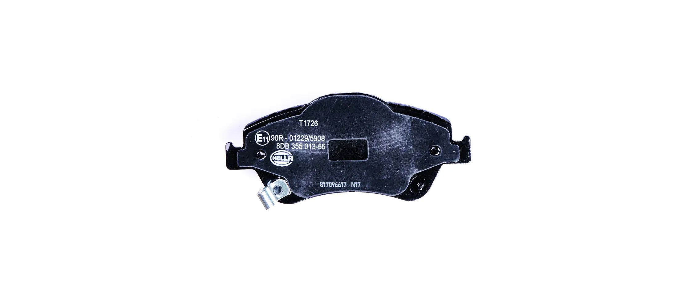 8DB355013561 HELLA Передні гальмівні колодки