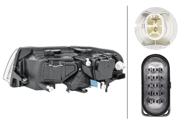 Фара правая Skoda SuperB I седан (3U4) (2001 - 2008) ціна, від 164.62 USD