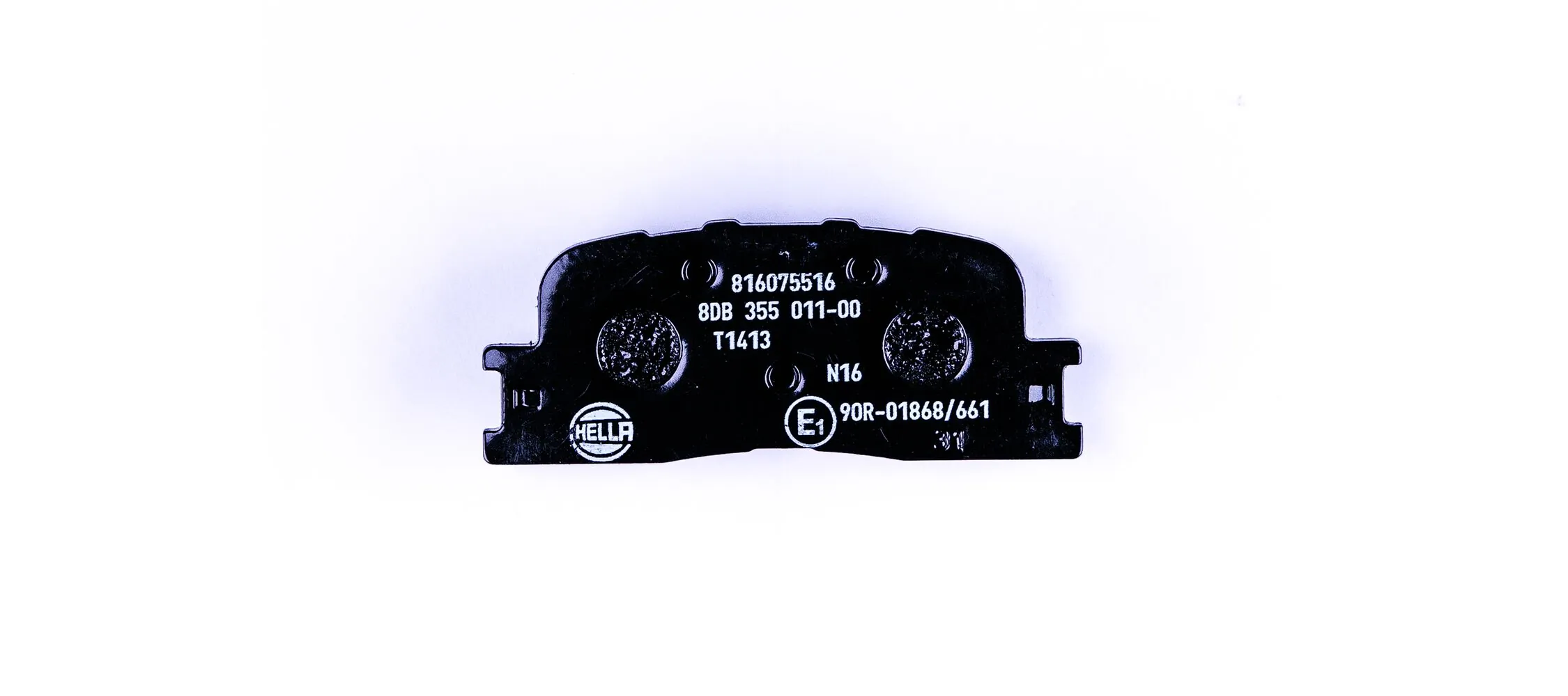 8DB355011001 HELLA Колодки гальмівні задні, дискові