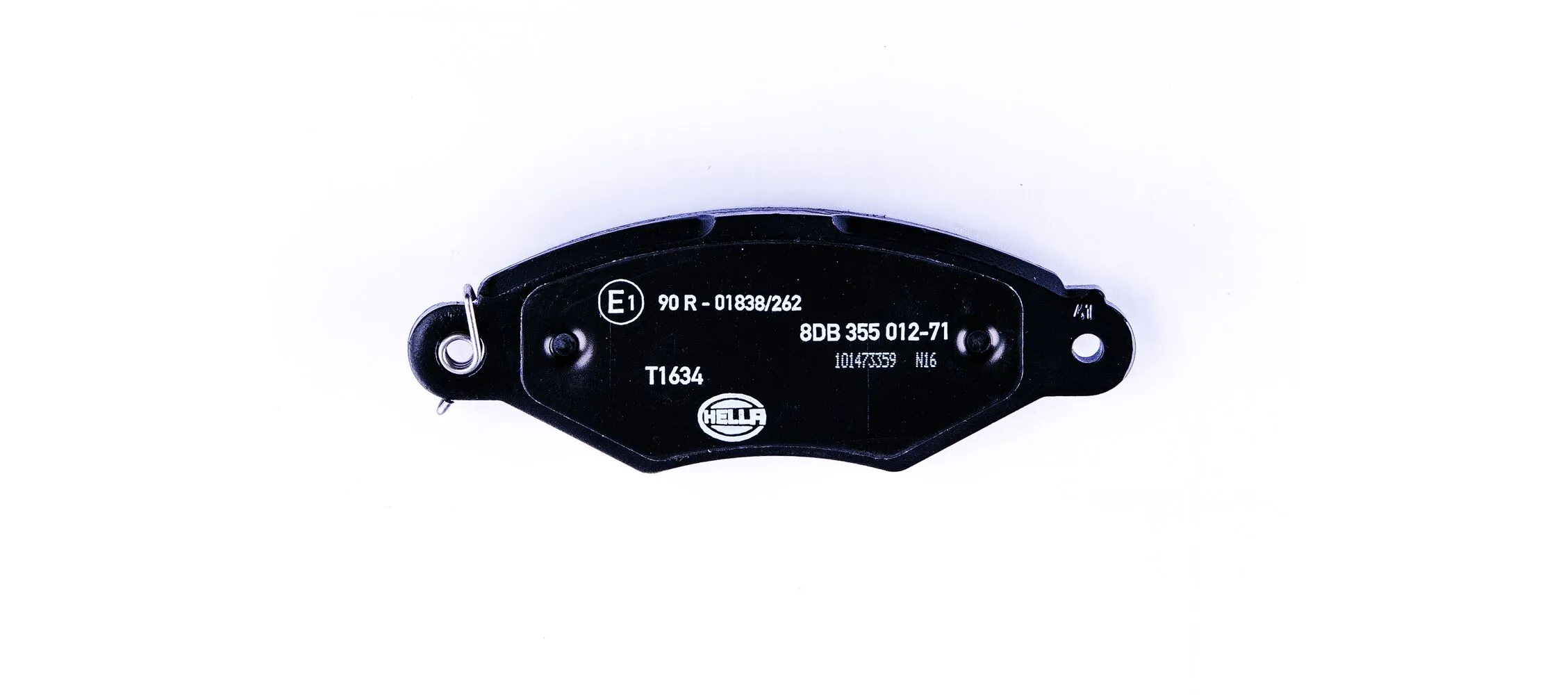 8DB355012711 HELLA Передні гальмівні колодки