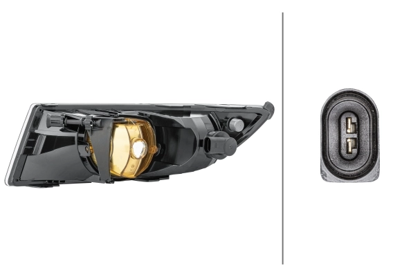 Туманка права AND 3L941002 ціна, від 41.30 USD