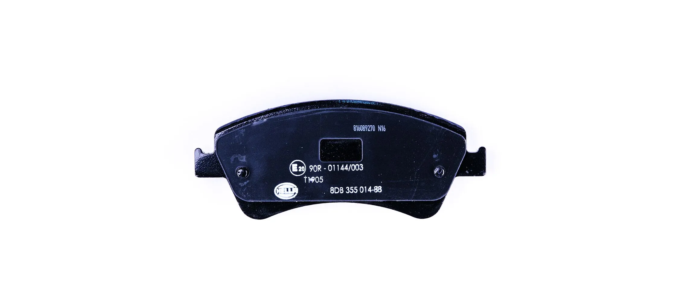8DB355014881 HELLA Передні гальмівні колодки