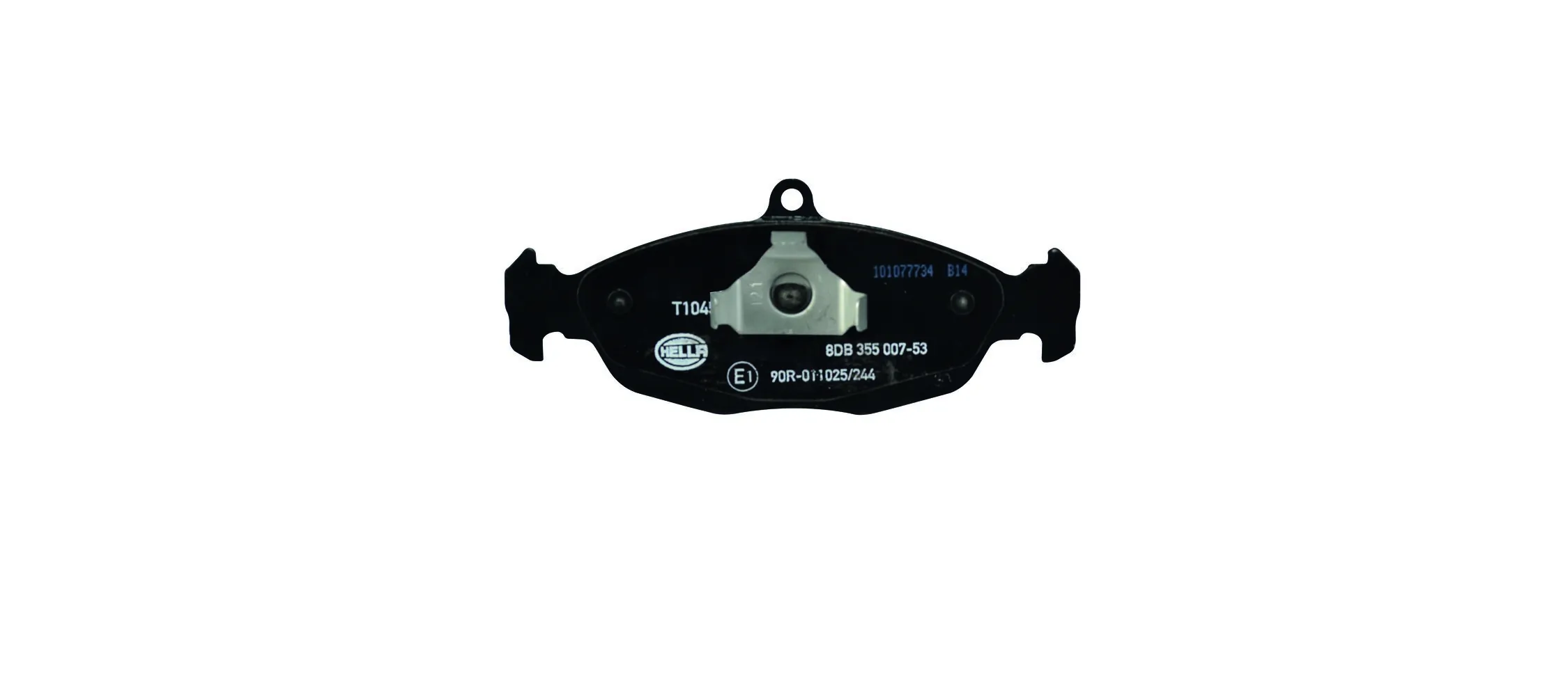 8DB355007531 HELLA Передні гальмівні колодки