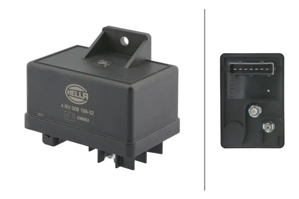 4RV008188321 HELLA Реле свічок накалу