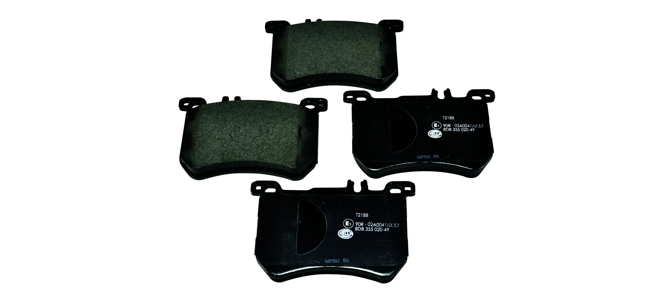 Купити A000420270564 Mercedes Колодки гальмівні передні, дискові