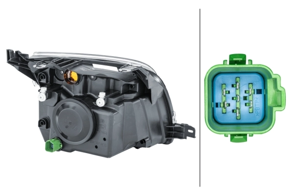 1ED247026251 HELLA Фара дальнього світла в зборі