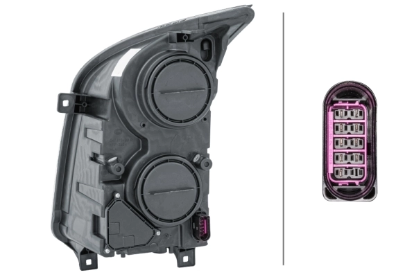 Фара правая на Volkswagen Crafter 30-35 2E, 2EE, 2EK