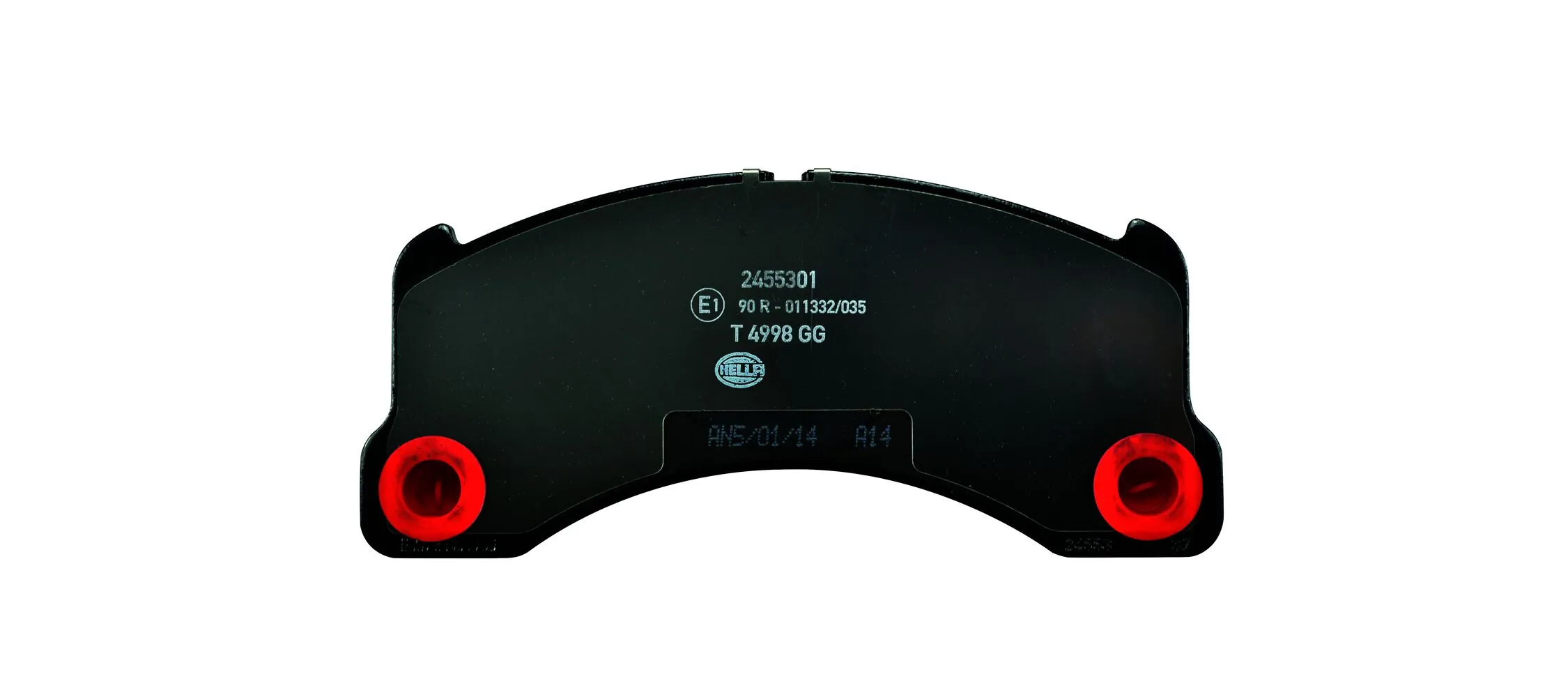 8DB355014151 HELLA Передні гальмівні колодки