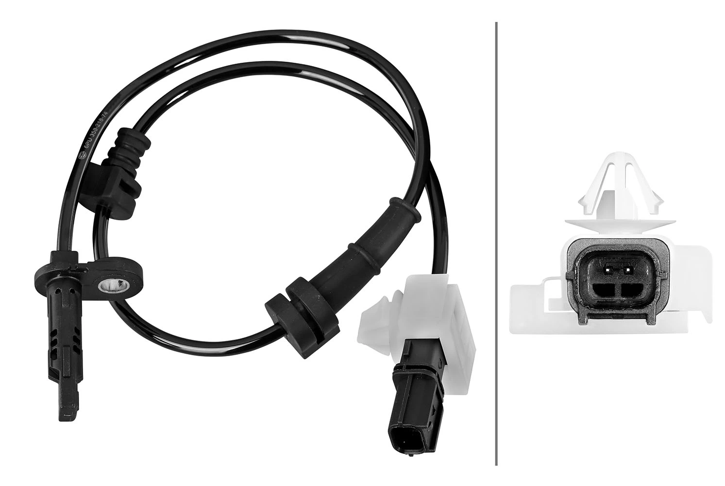 6PU358218741 HELLA Датчик АБС (ABS) задній