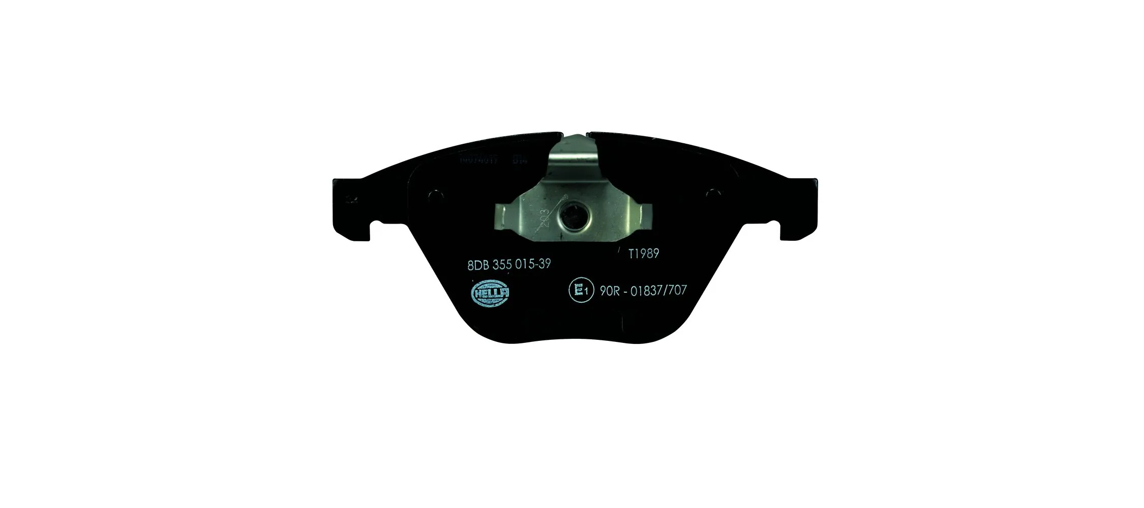 8DB355015391 HELLA Передні гальмівні колодки