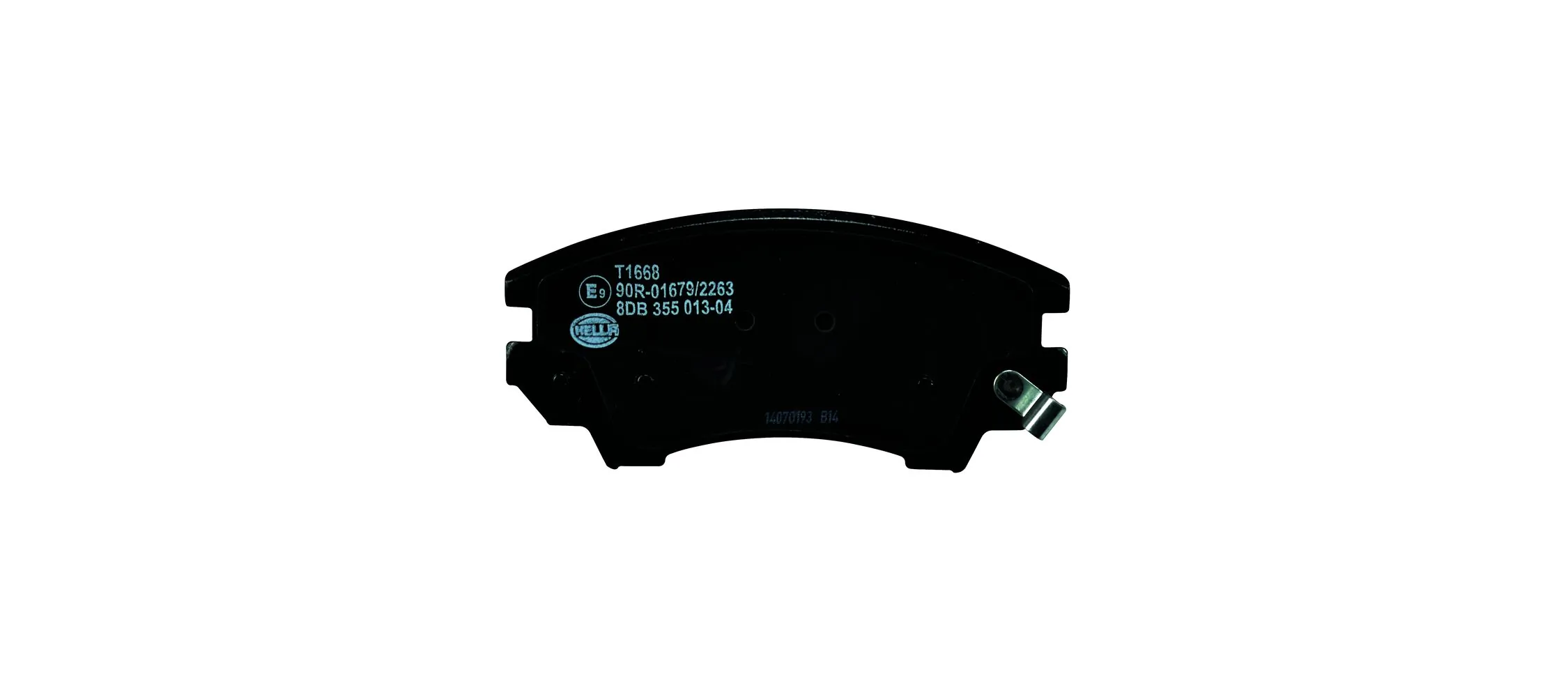 8DB355013041 HELLA Передні гальмівні колодки