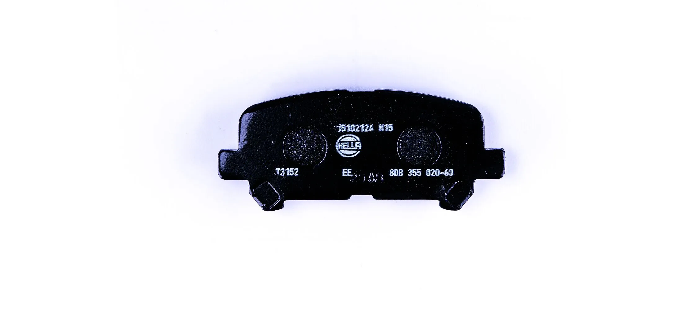 8DB355020601 HELLA Колодки гальмівні задні, дискові