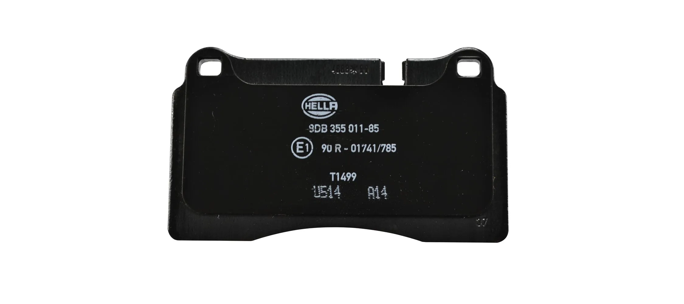 8DB355011851 HELLA Передні гальмівні колодки