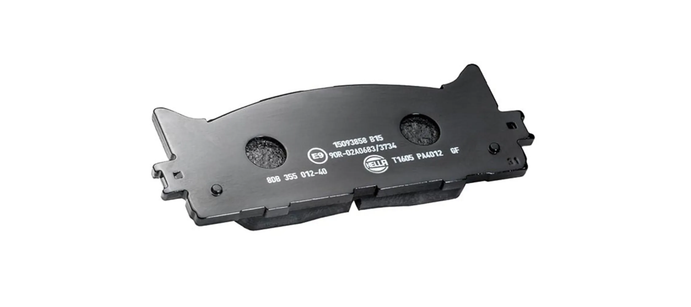 8DB355012401 HELLA Передні гальмівні колодки