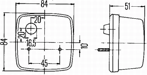 2BE003014257 HELLA Показник повороту