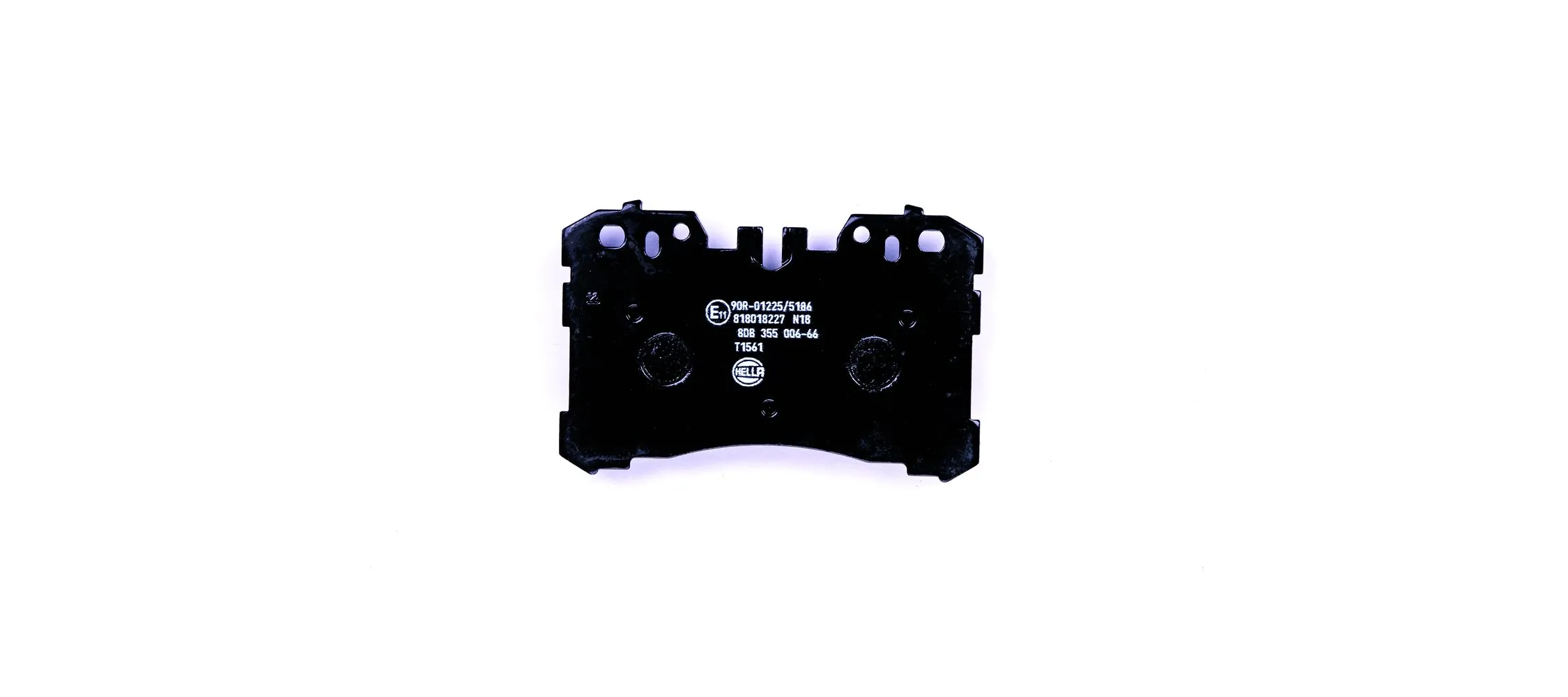 8DB355006661 HELLA Передні гальмівні колодки