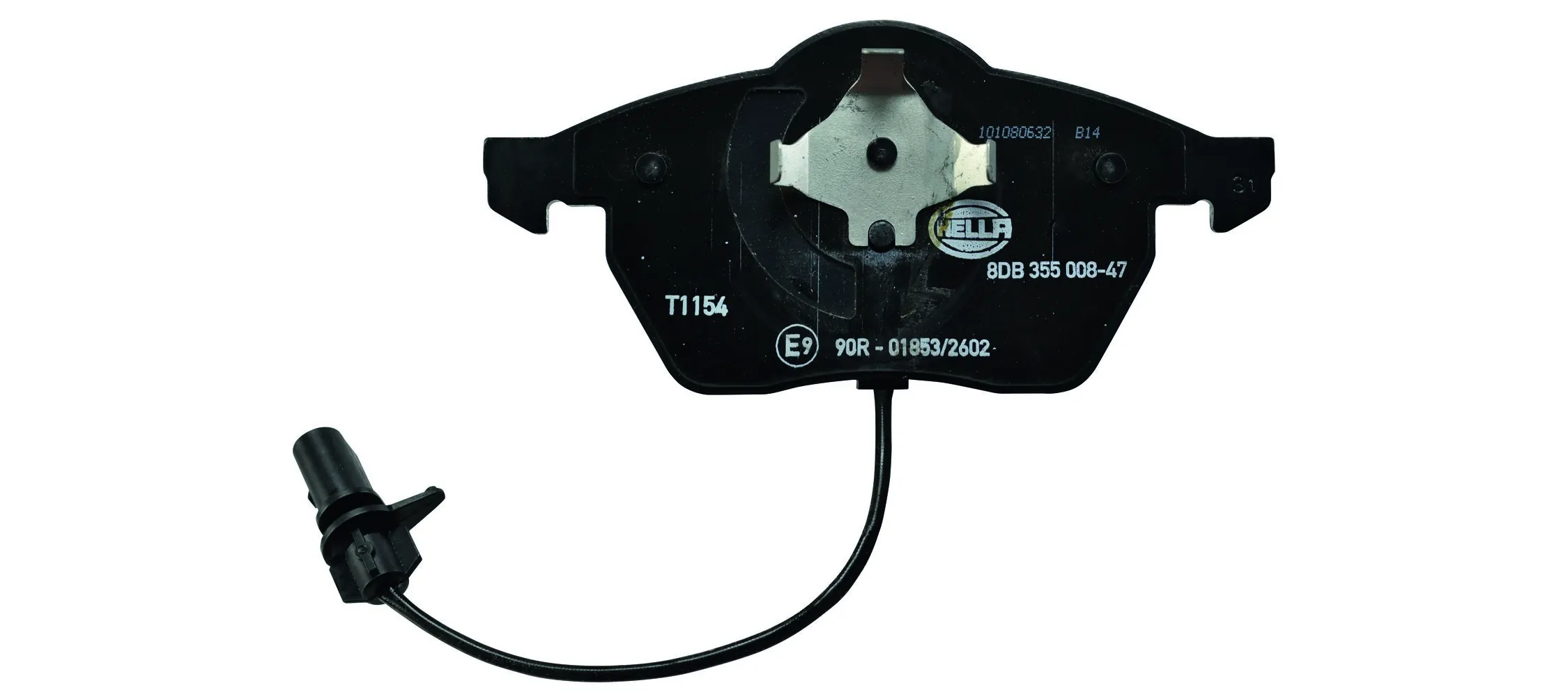 8DB355008471 HELLA Передні гальмівні колодки