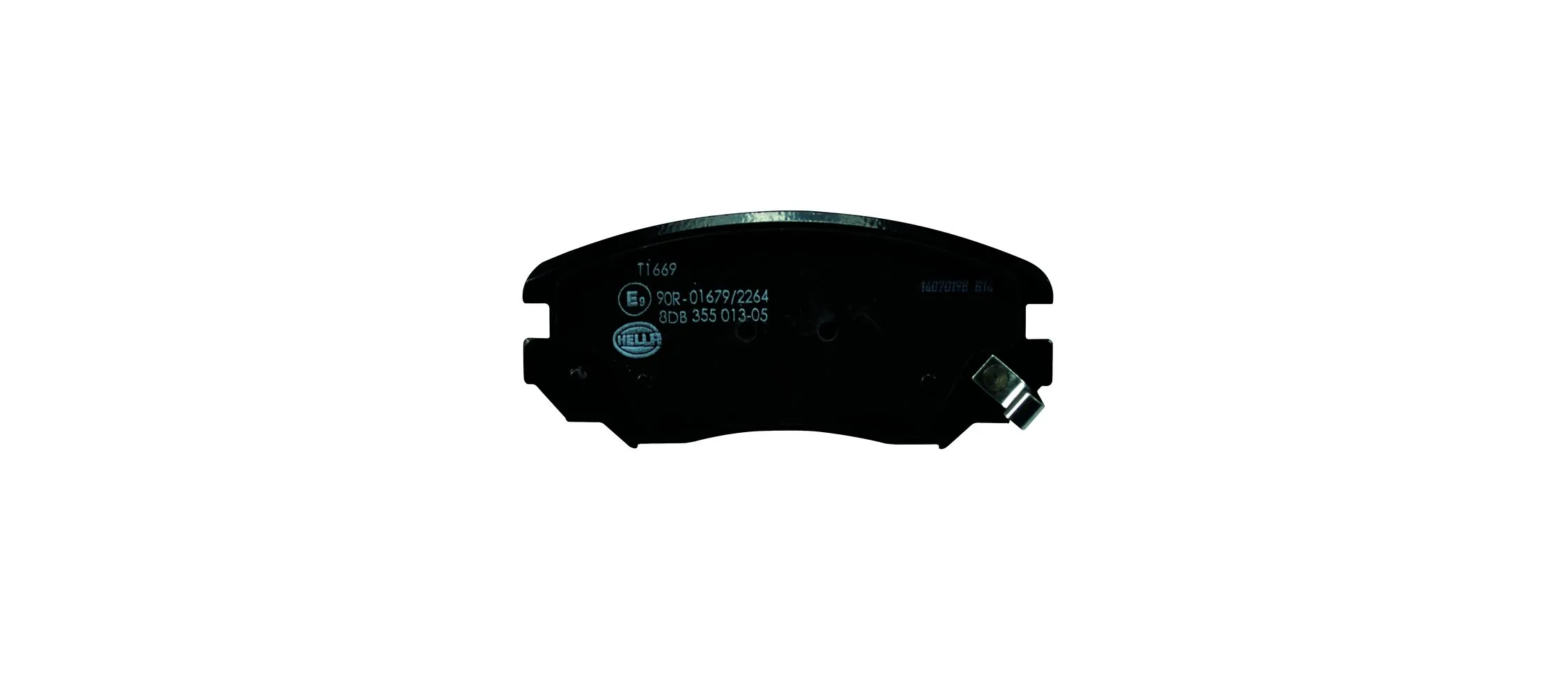 8DB355013051 HELLA Передні гальмівні колодки