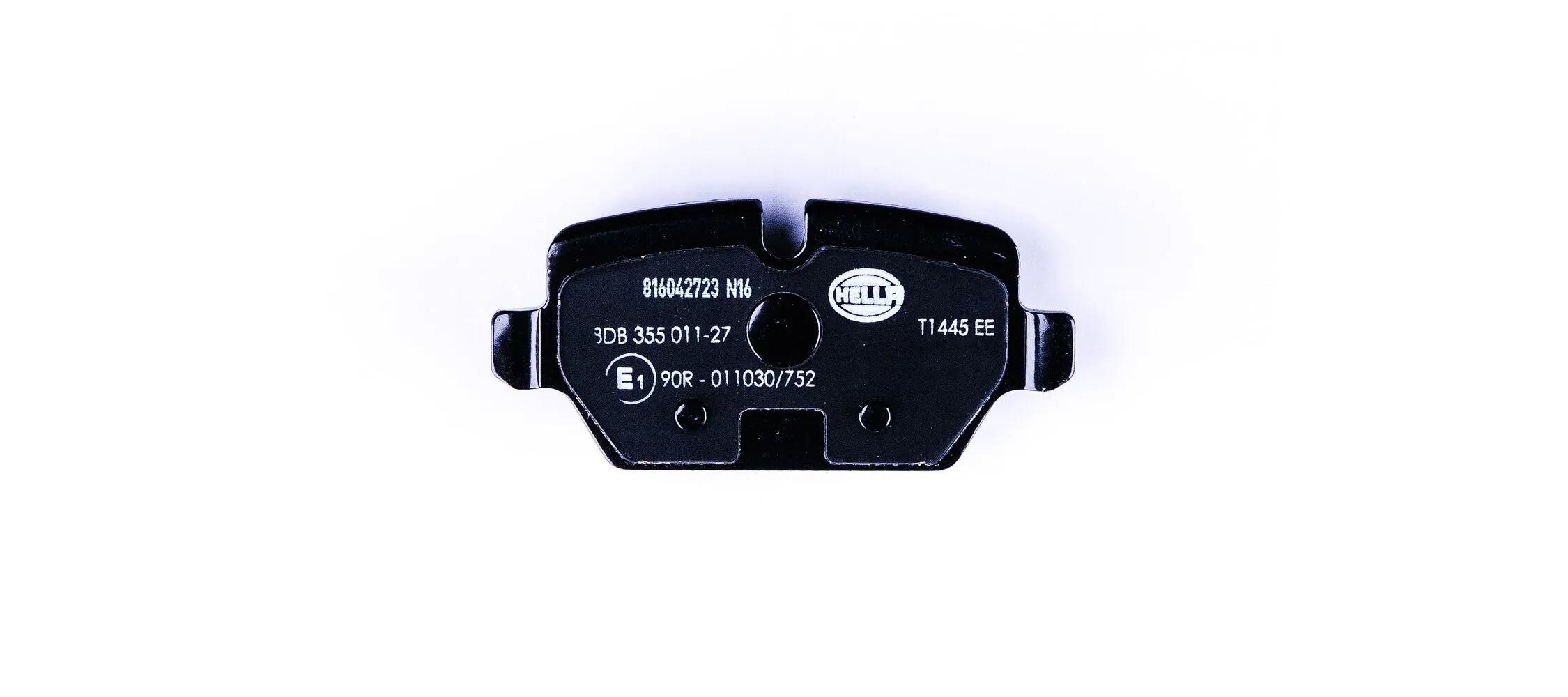8DB355011271 HELLA Колодки гальмівні задні, дискові