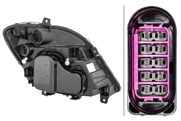 1EB247012011 HELLA Фара дальнього світла в зборі