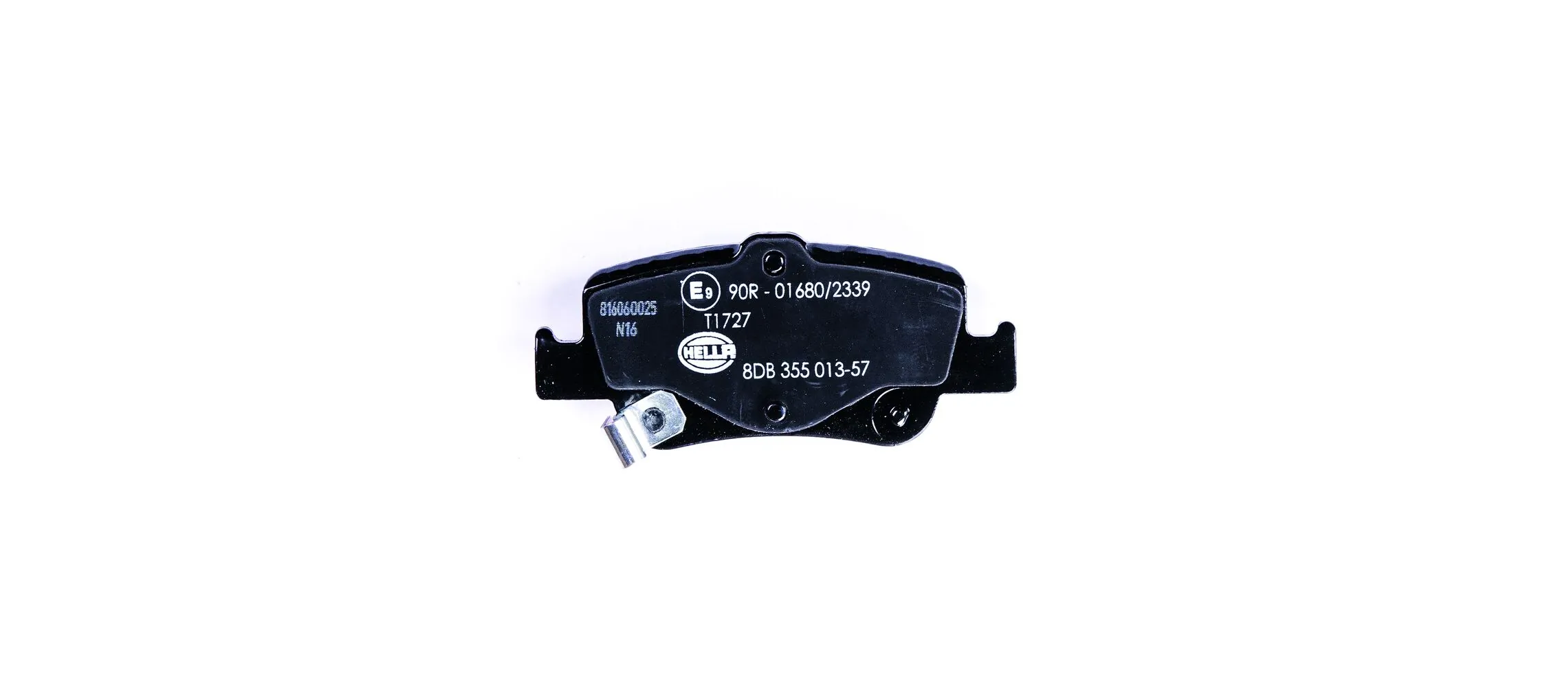 8DB355013571 HELLA Колодки гальмівні задні, дискові