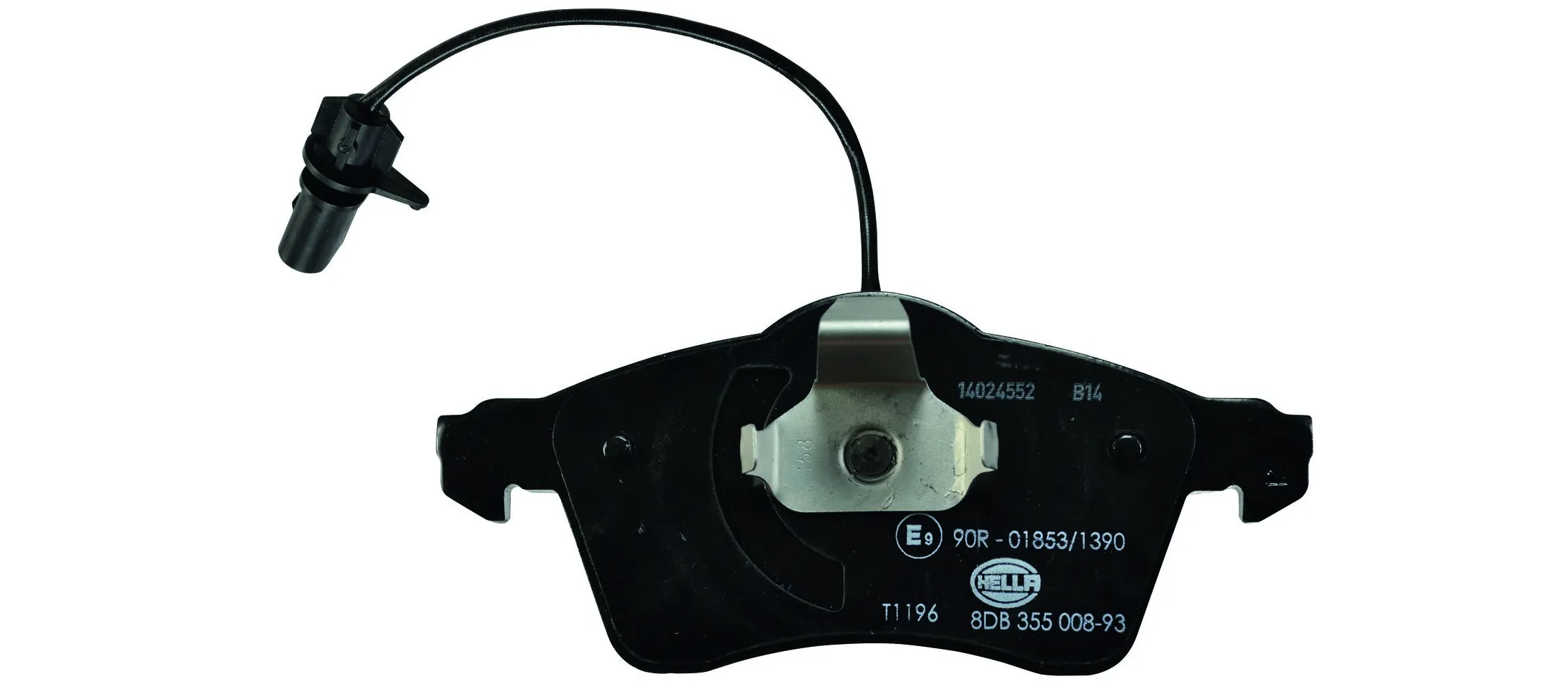 8DB355008931 HELLA Передні гальмівні колодки