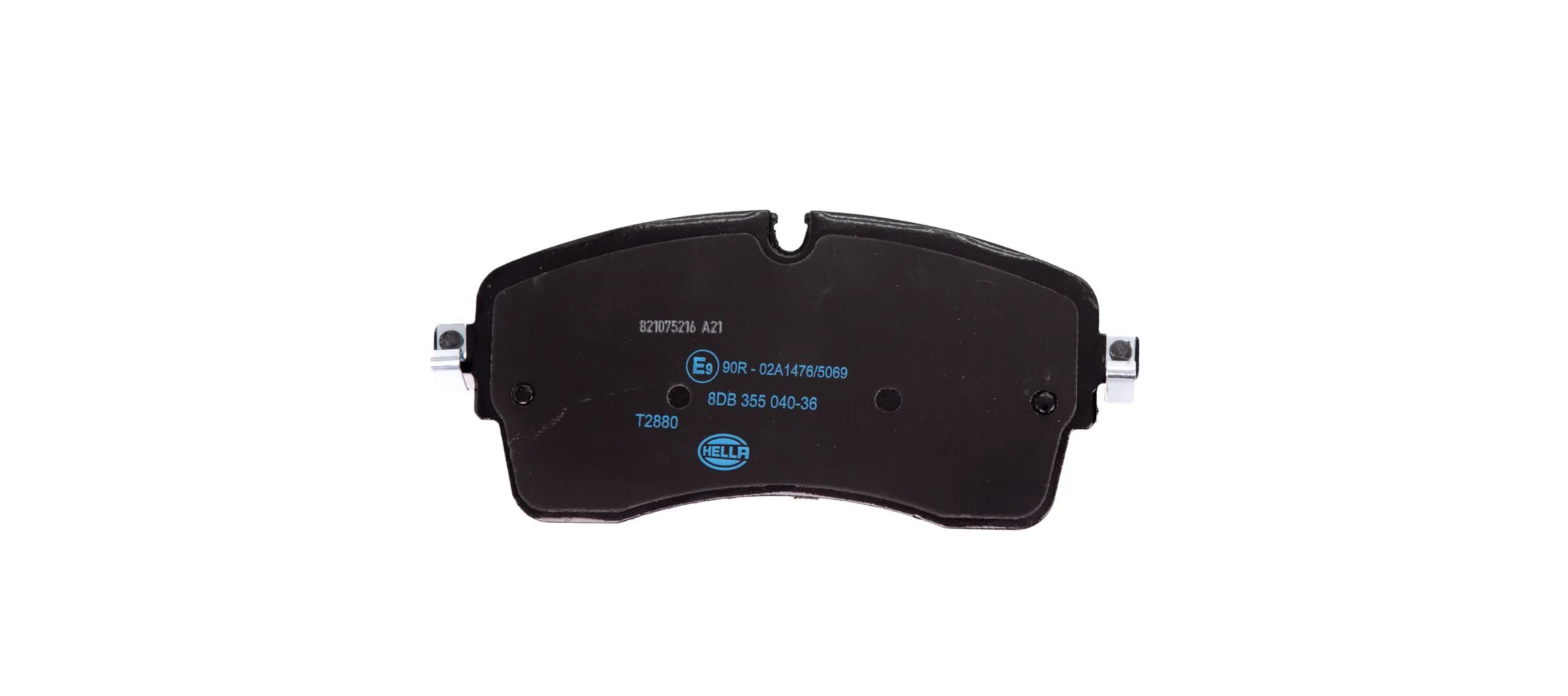 8DB355040361 HELLA Передні гальмівні колодки