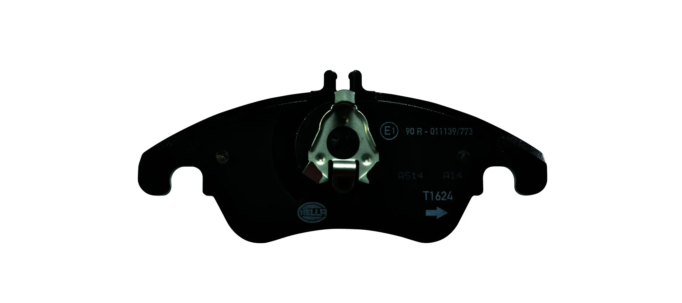 8DB355012621 HELLA Передні гальмівні колодки