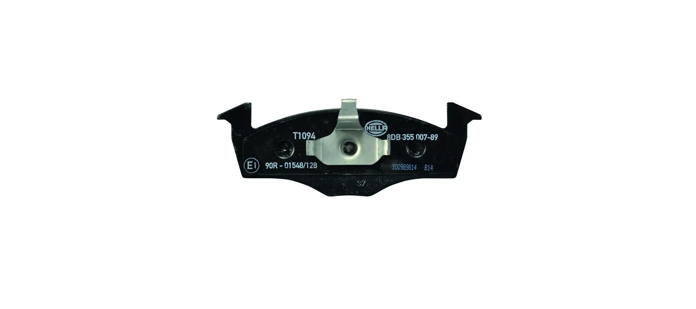 8DB355007891 HELLA Передні гальмівні колодки