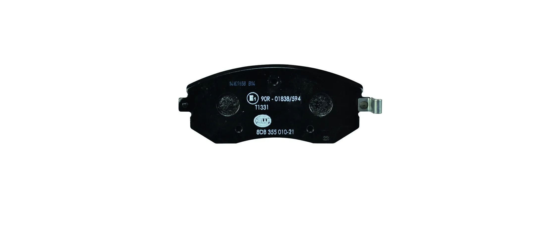 8DB355010211 HELLA Передні гальмівні колодки