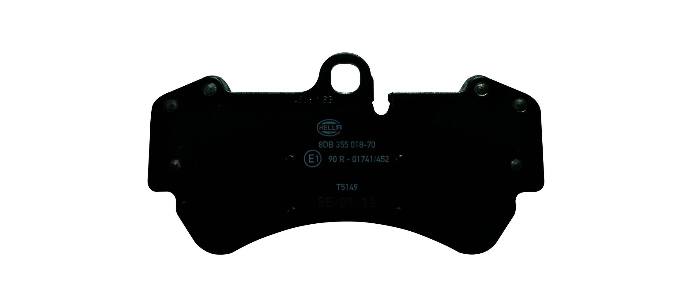 8DB355018701 HELLA Передні гальмівні колодки