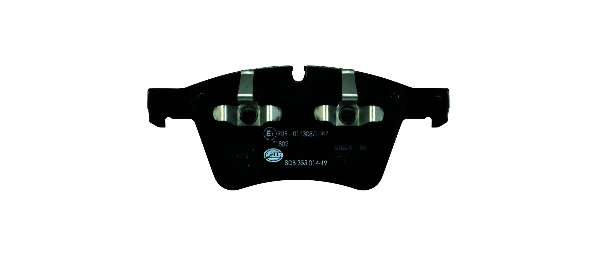 8DB355014191 HELLA Передні гальмівні колодки