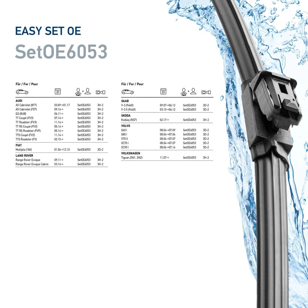 9XW358164091 HELLA Склоочисники лобового скла