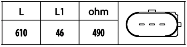 Датчик обертів колінвалу VAG 045907319 ціна, від 17.56 USD