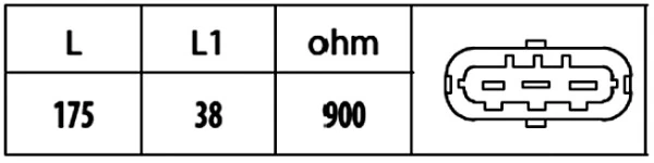Датчик колінвала 81407 NGK