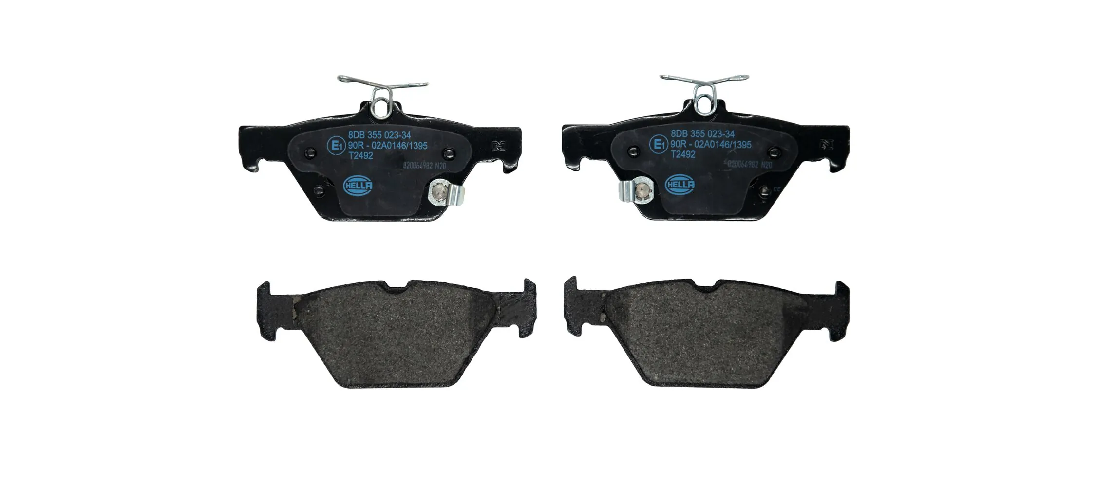 Задні гальмівні колодки Bosch 986494836 ціна, від 36.93 USD