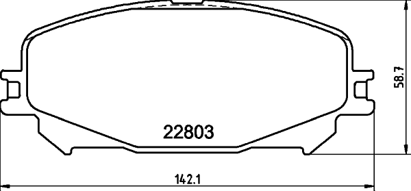 Гальмівні колодки Nibk PN43003 ціна, від 37.17 USD