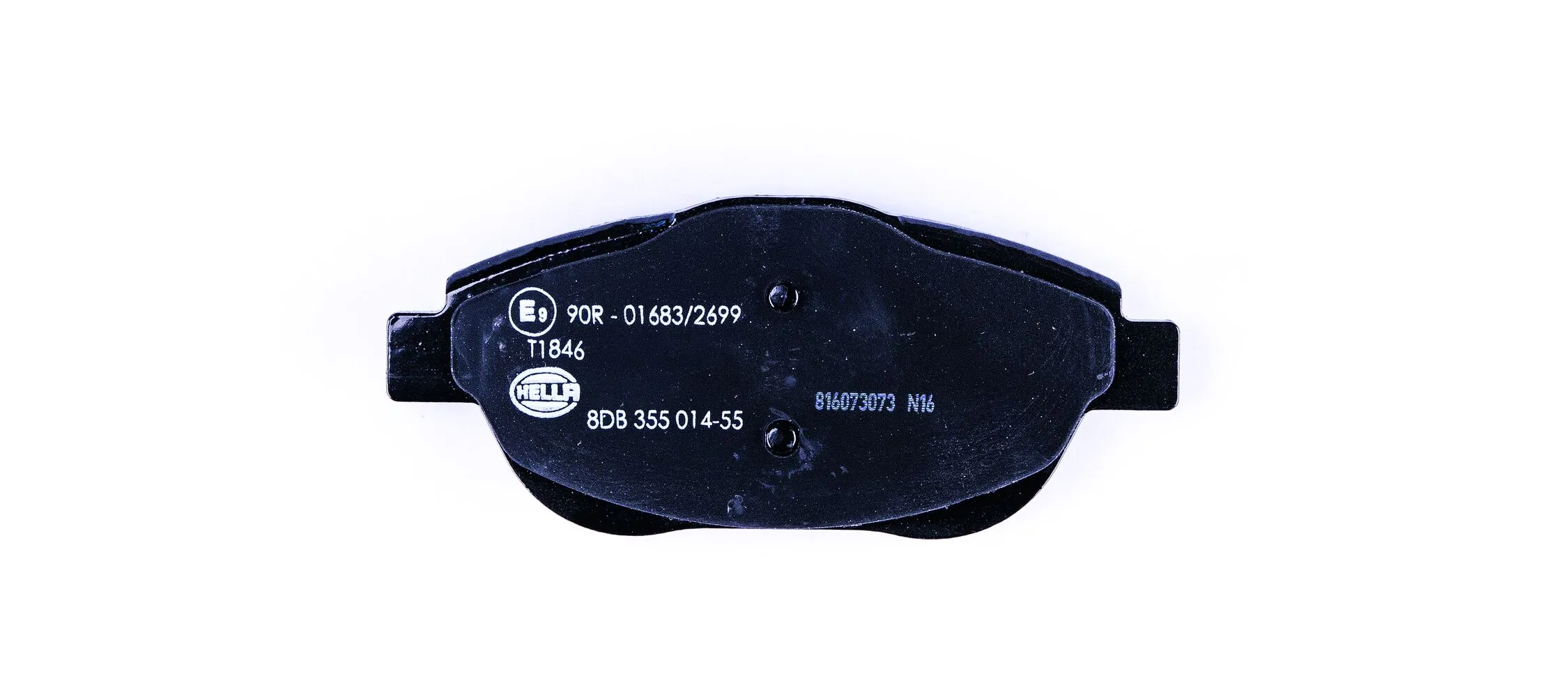 8DB355014551 HELLA Передні гальмівні колодки
