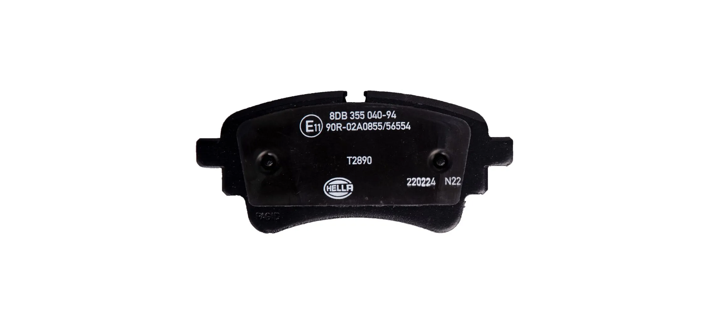 8DB355040941 HELLA Колодки гальмівні задні, дискові