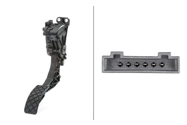 Педаль газу (акселератора) на Seat Ibiza III 6L1