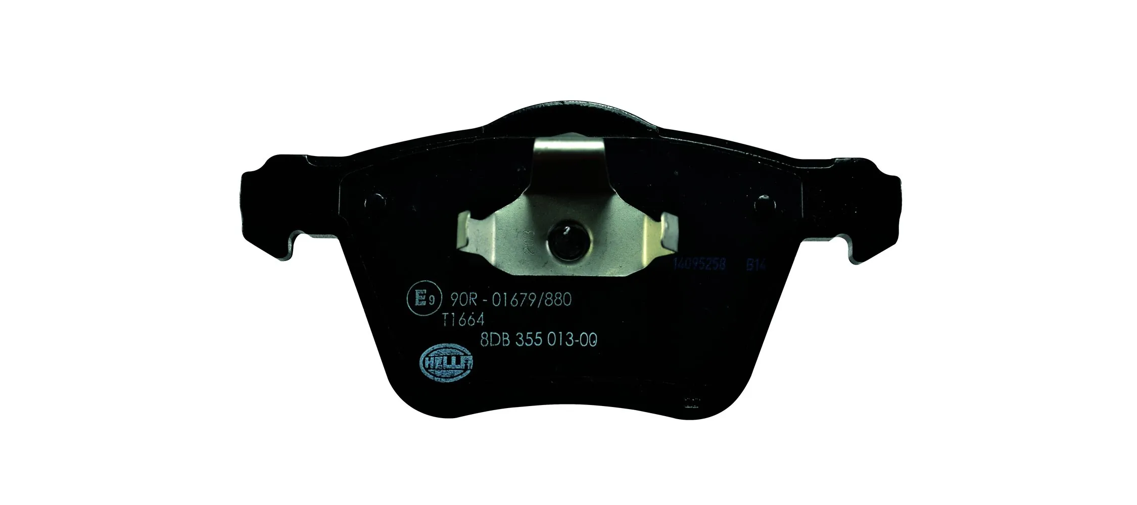 8DB355013001 HELLA Передні гальмівні колодки