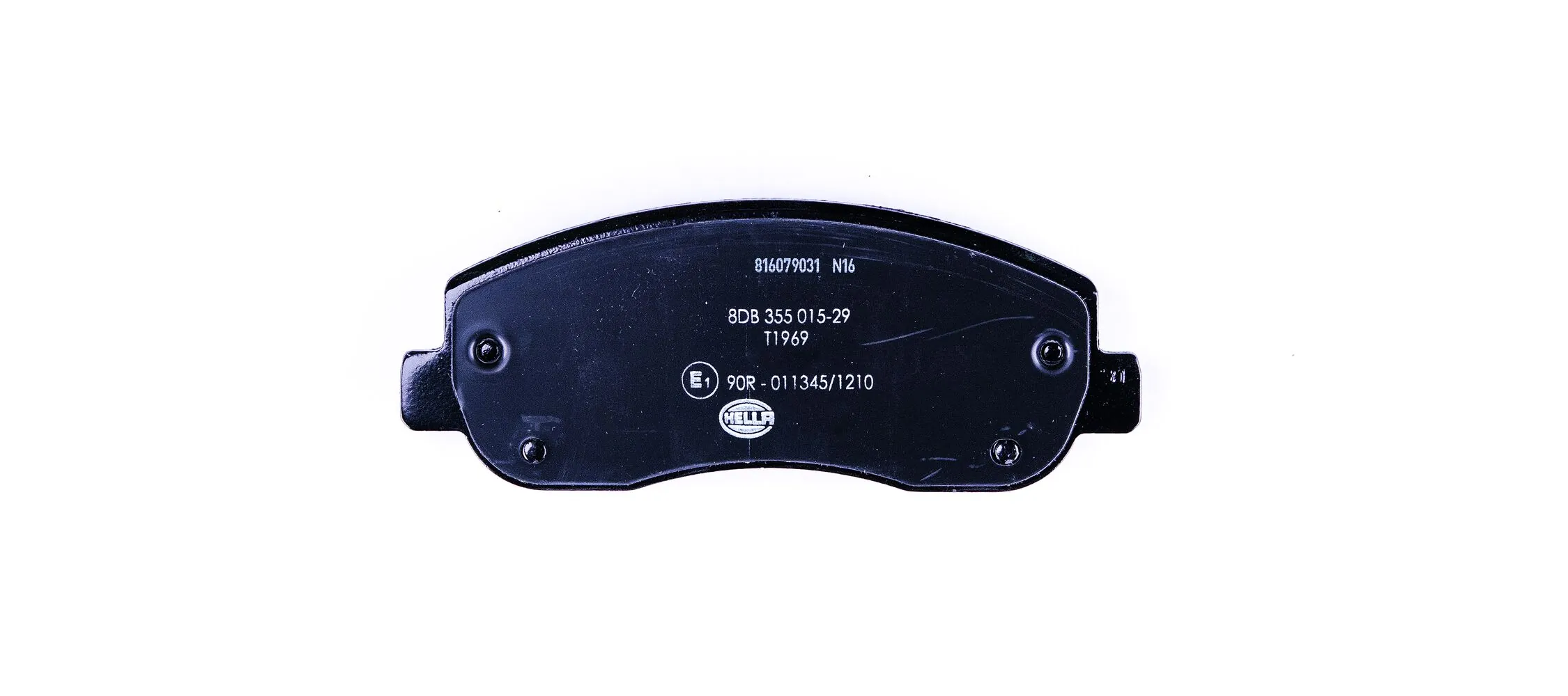 8DB355015291 HELLA Передні гальмівні колодки