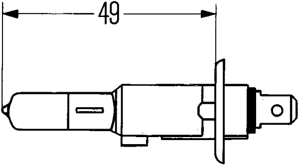 8GH002089153 HELLA Лампочка галогенна