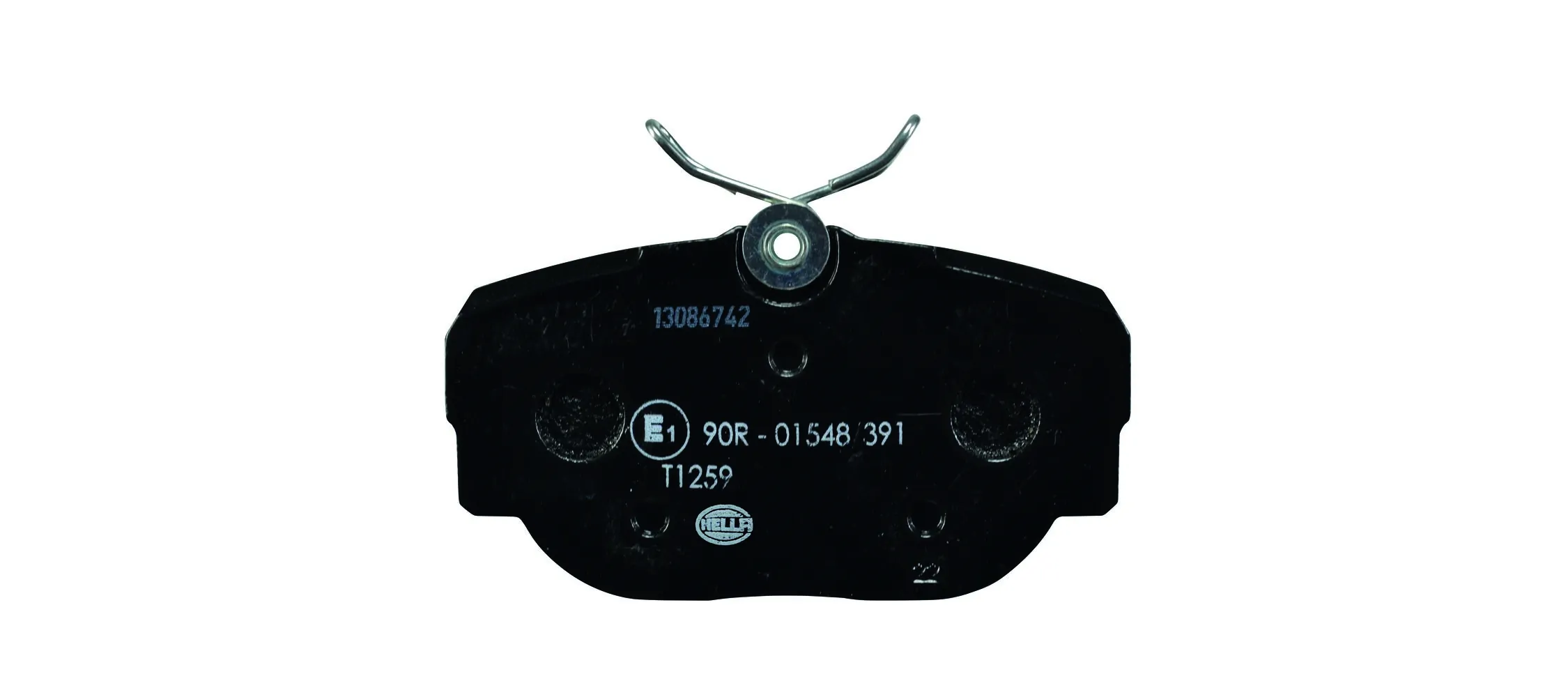 8DB355009541 HELLA Колодки гальмівні задні, дискові