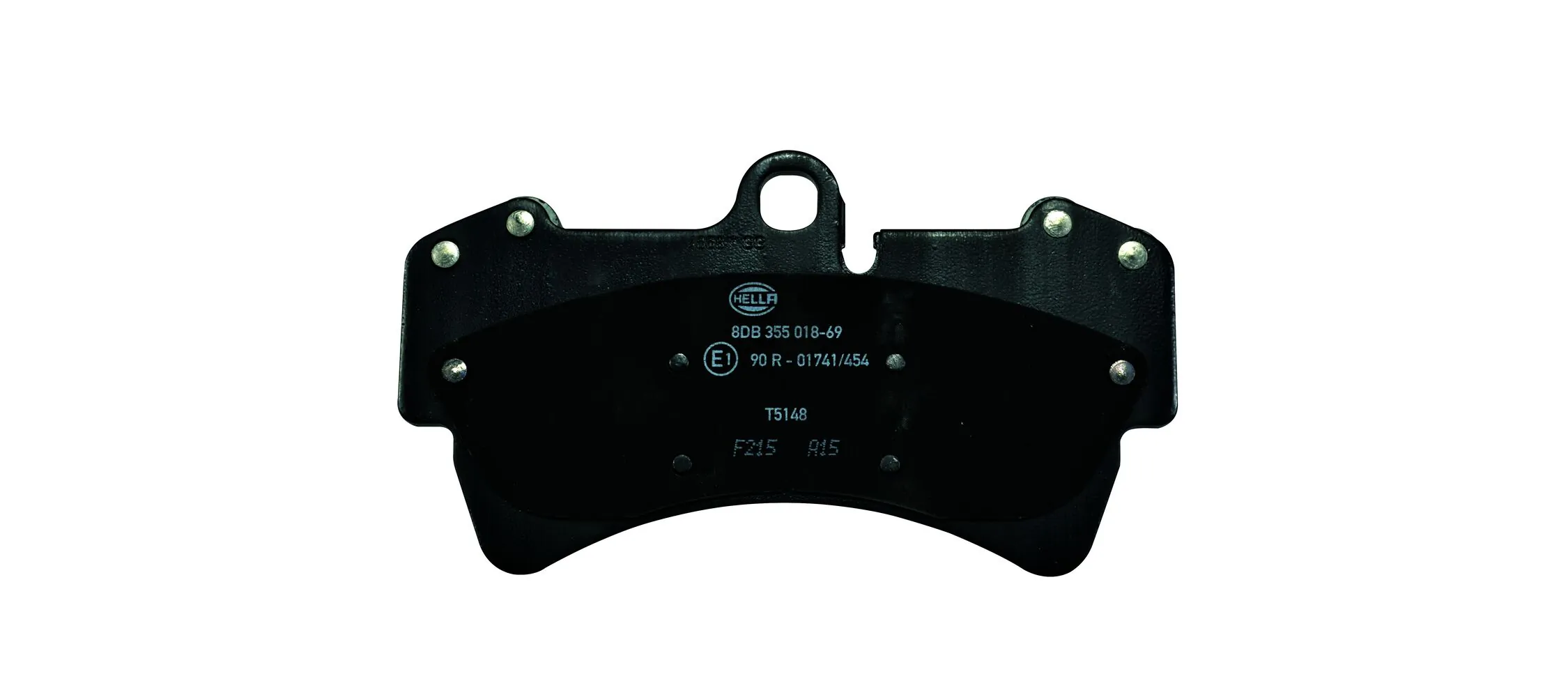8DB355018691 HELLA Передні гальмівні колодки