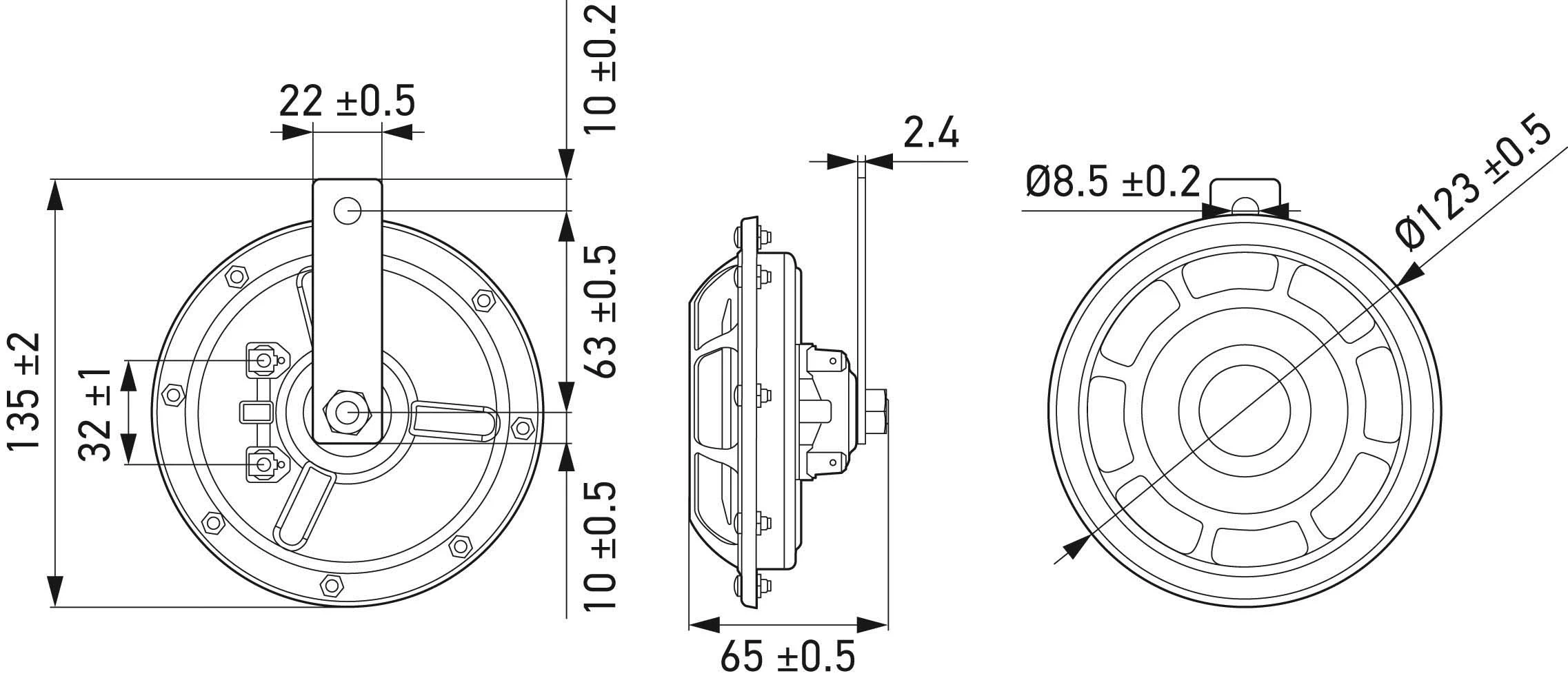 Сигнал звукової HELLA 3AG003399801