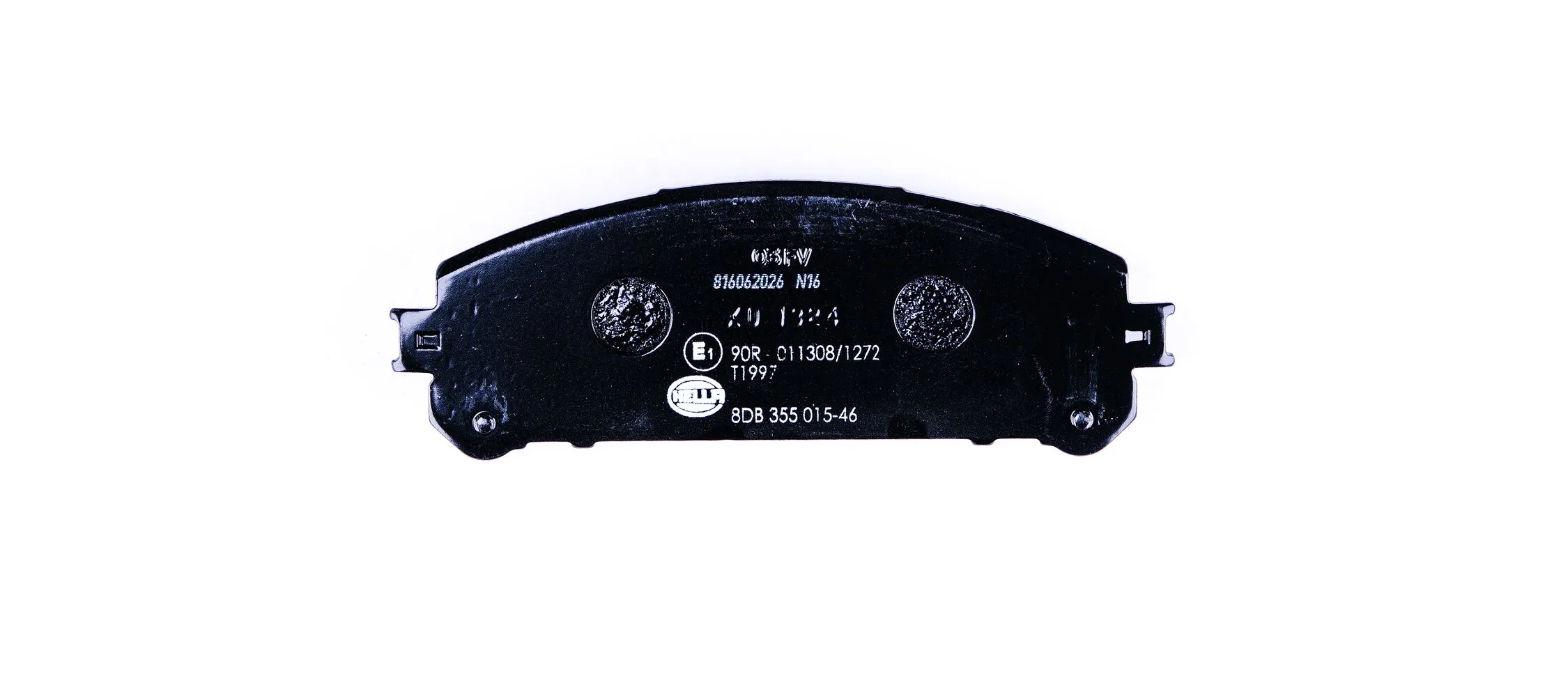 8DB355015461 HELLA Передні гальмівні колодки